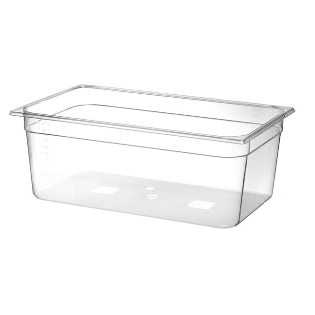 Gastronorm container 1/1 200 mmpolycarbonate transparent 1/box