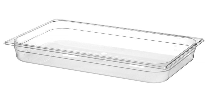 Gastronorm container 1/1 65 mmpolycarbonate transparent 1/box
