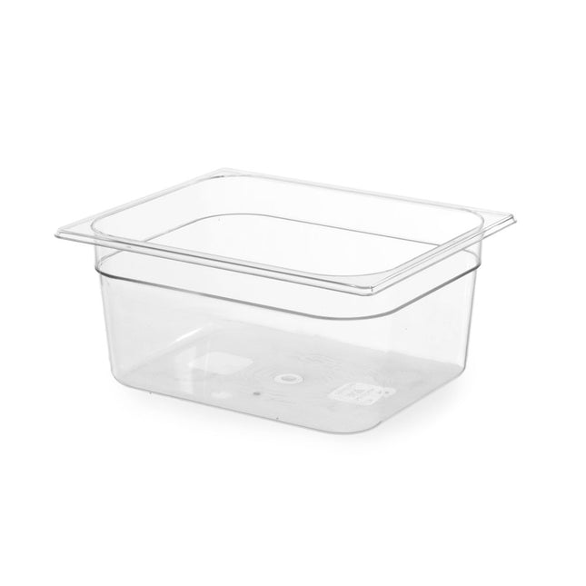 Gastronorm container 1/2 150 mmpolycarbonate transparent 1/box
