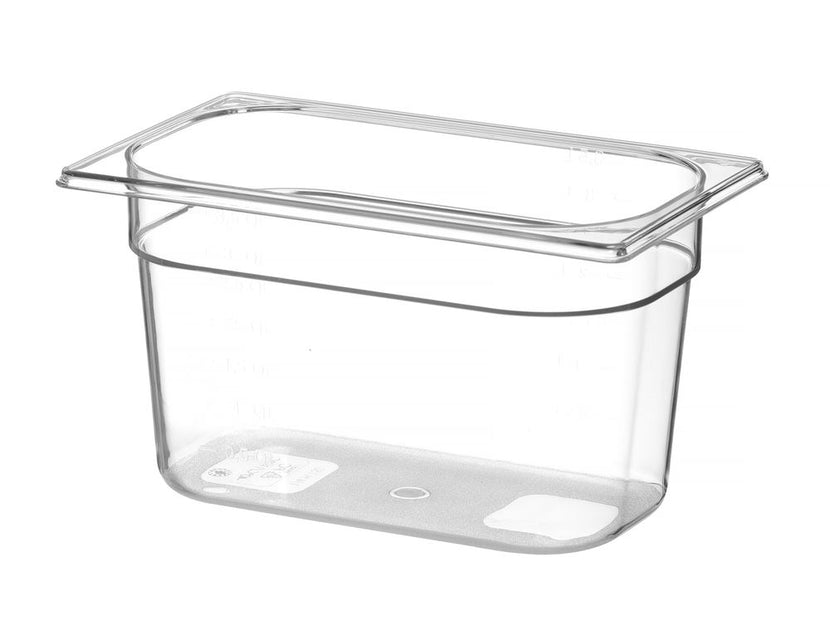 Gastronorm container1/4 150 mm transparent 1/box