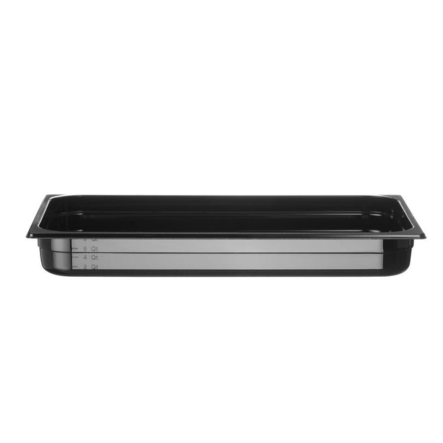 Gastronorm container1/1 65 mm PC black 1/box