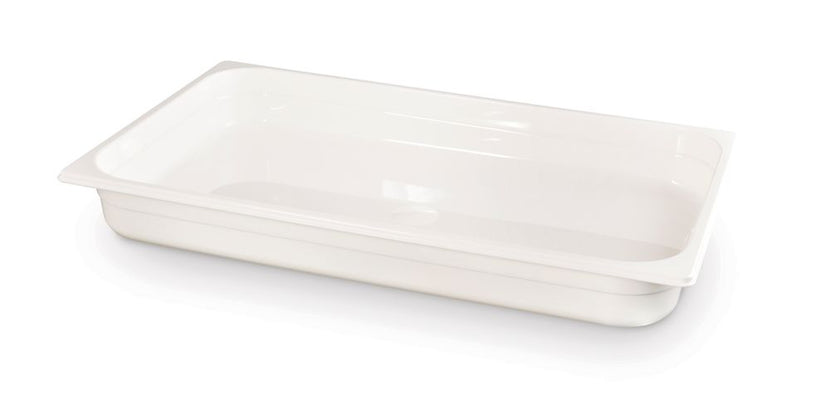 Gastronorm container1/1 65 mm polycarbonate white 1/box