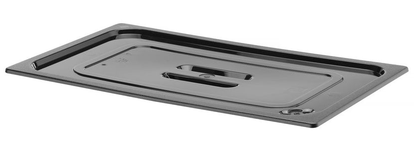 Gastronormdeksel1/1 polycarbonaat zwart 1/box
