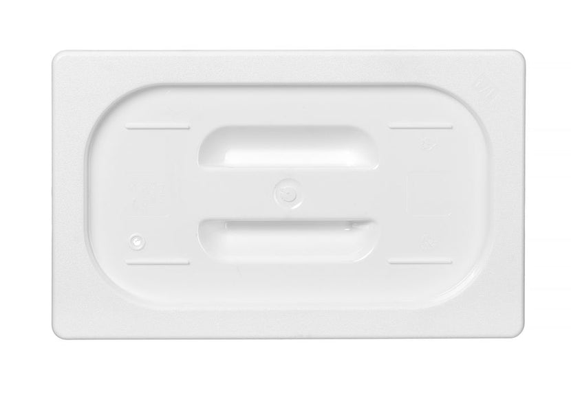 Gastronorm lid1/4 polycarbonate white 1/box