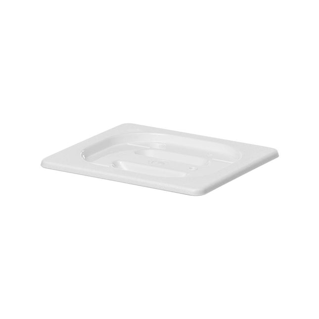 Gastronorm lid1/6 polycarbonate white 1/box