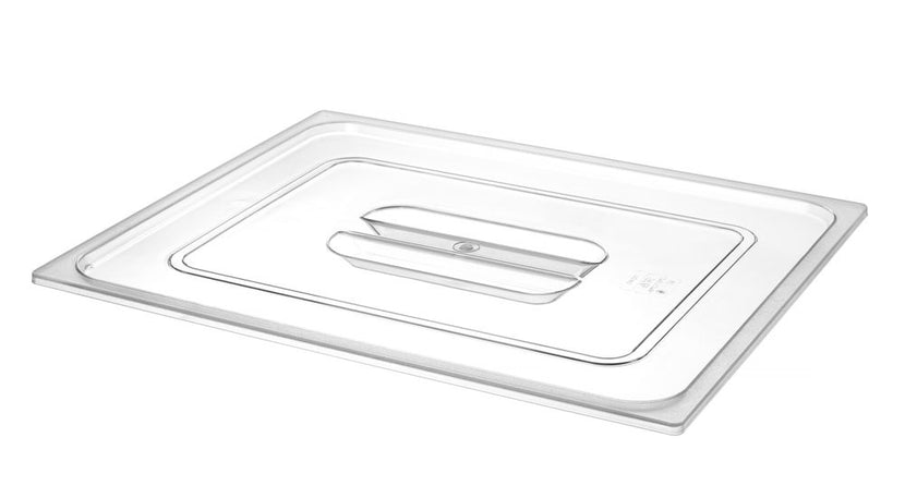 Gastronorm lid 2/1 polycarbonate transparent 1/box