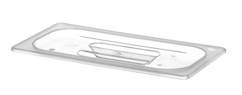 Gastronorm lid without recess. 1/3polycarbonate transparent 1/box