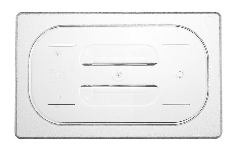 Gastronorm lid without recess. 1/4polycarbonate transparent 1/box
