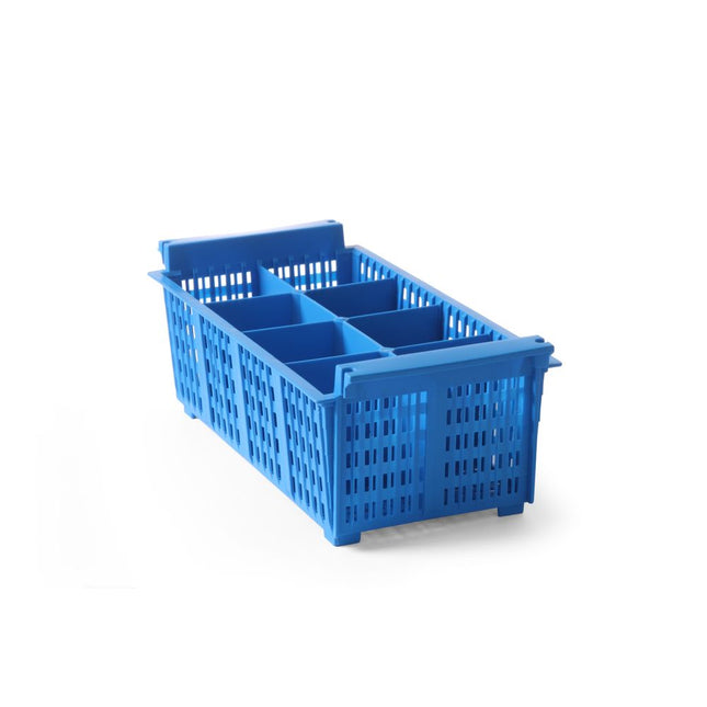 Cutlery basket 8 compartments plastic 425x205x150 mm 1/box