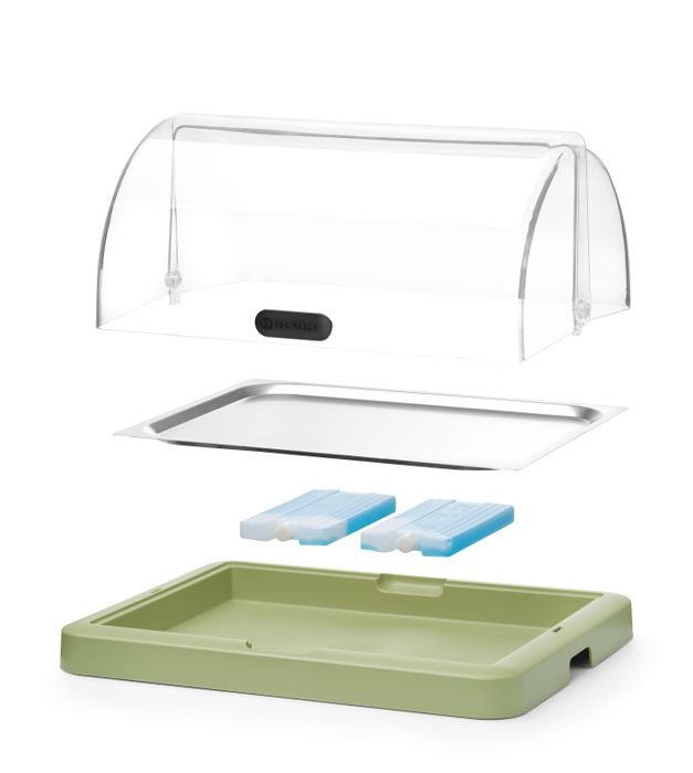 HENDI UNIQ roltop enkel groen detail