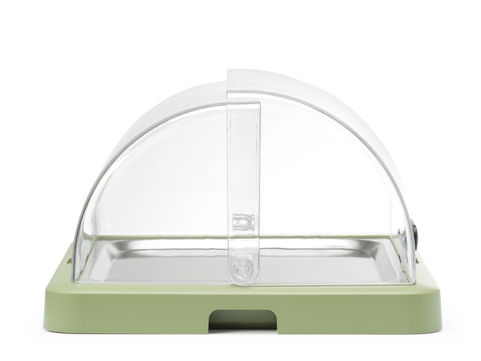 HENDI UNIQ roltop enkel groen met snacks op buffet