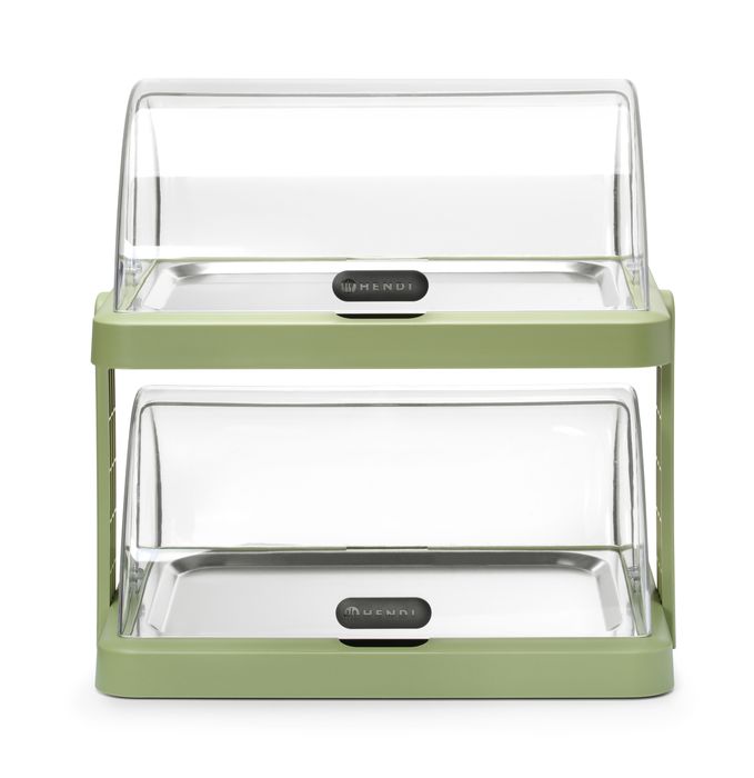 HENDI UNIQ roltop dubbel groen op buffet