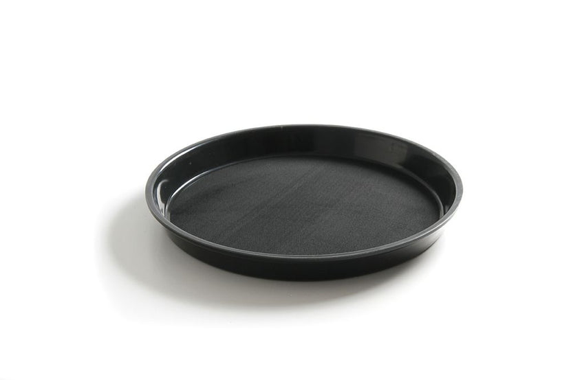 Tray black Round360 mm anti-slip PP 1/box