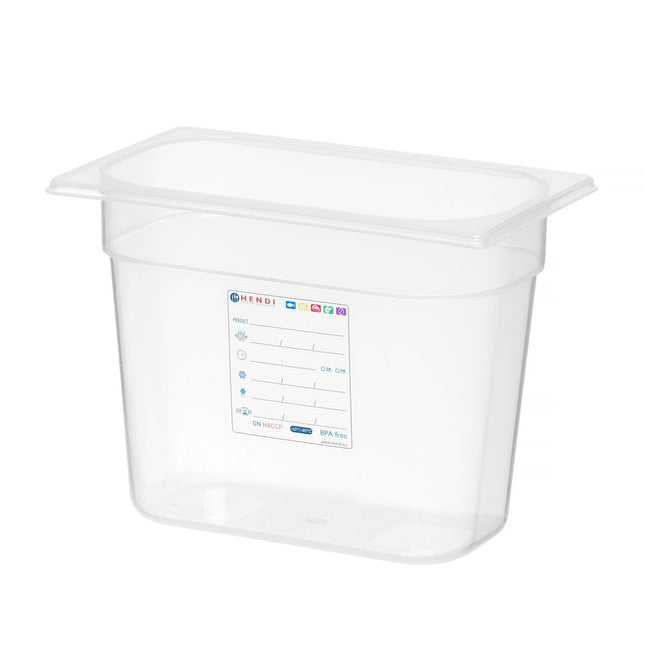 Storage box GN 1/4 200 mmIML polypropylene 1/box
