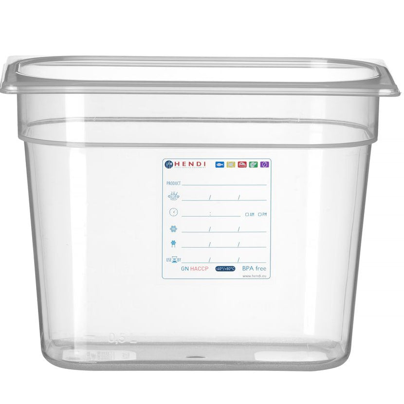 Storage box GN 1/4 100 mmIML polypropylene 1/box