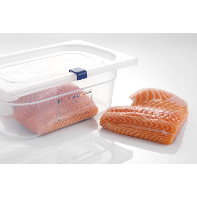 Gastronorm lid GN 1/4polypropylene transparent 1/box