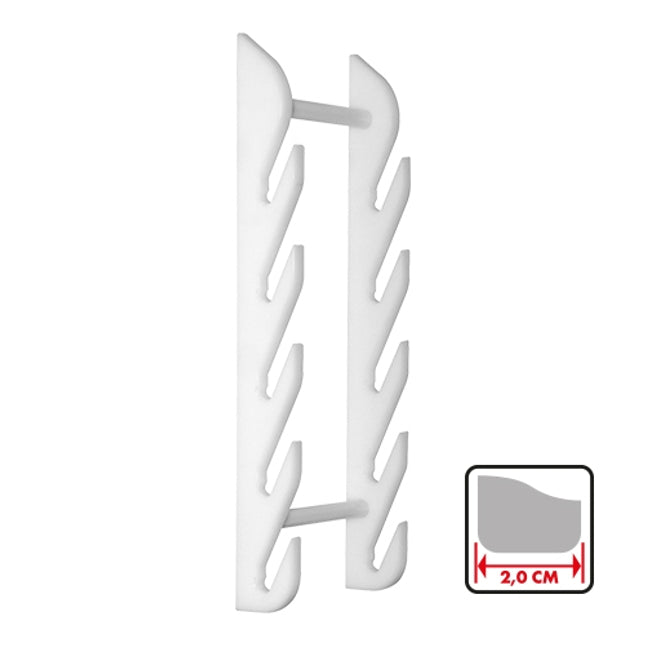 Cutting Blade Wall Stand White