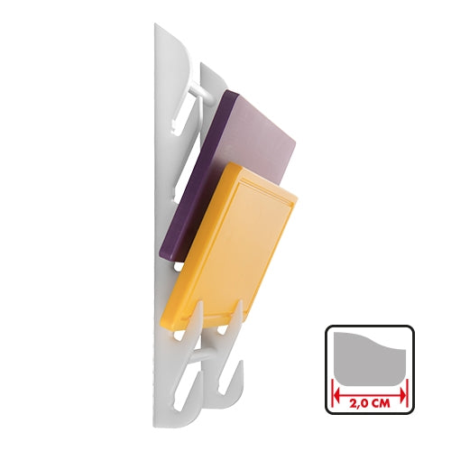 Cutting Blade Wall Stand White