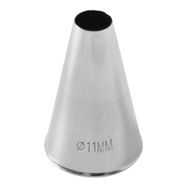 Syringe Stainless Steel Smooth 8/11 mm