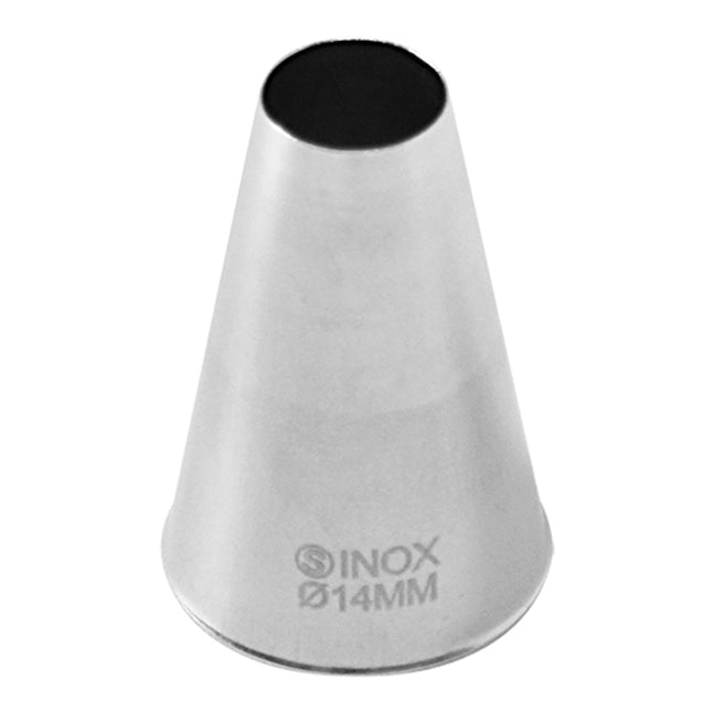 Syringe Stainless steel Smooth 11/14 mm