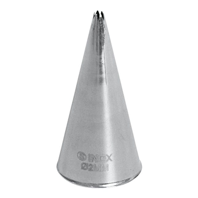 Syringe stainless steel Serrated 00/ 2 mm
