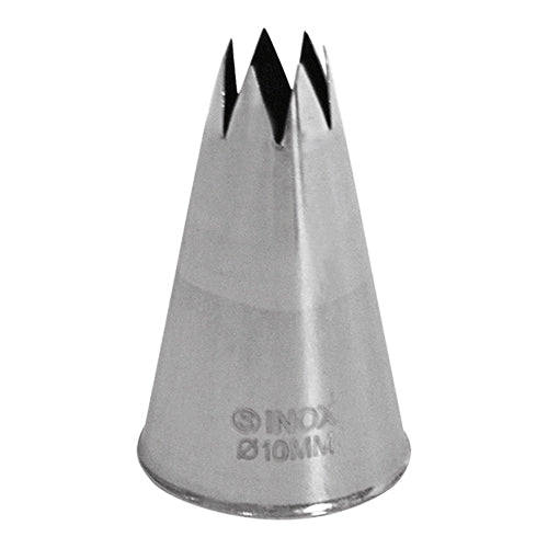 Syringe stainless steel serrated 7/10 mm