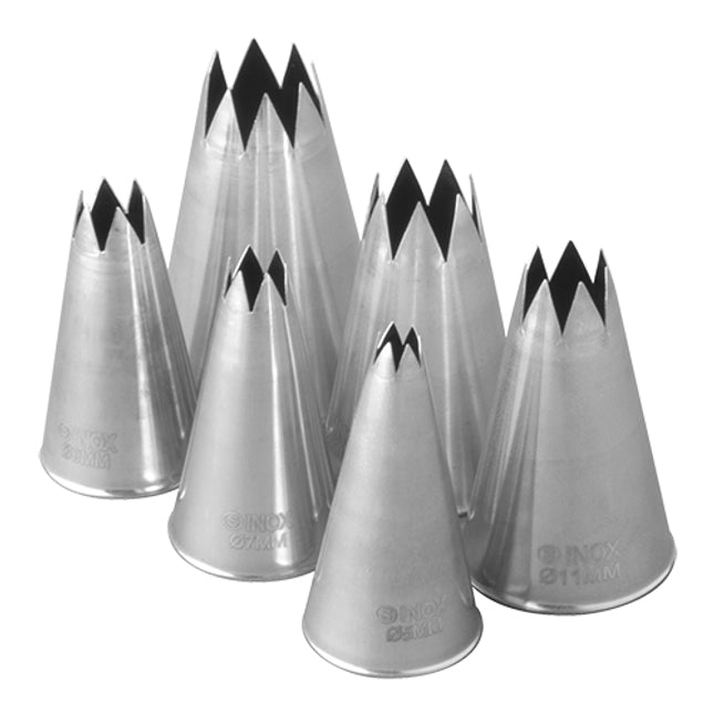 Set of syringes 6 pcs. Stainless steel cartel