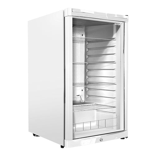 Refrigerator 130Ltr.M/Glass White