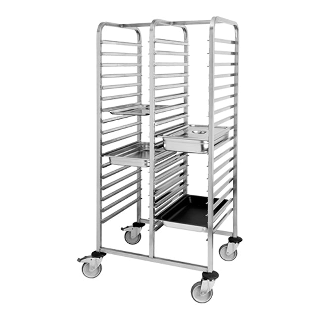 Shelf trolley 17* (2*1/1 GN)