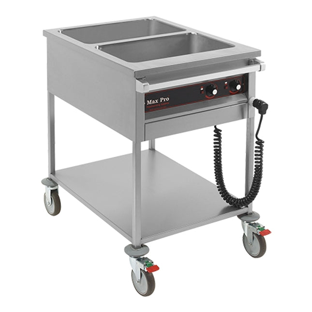 Bain-Marie Trolley 2*1/1 GN-200 mm