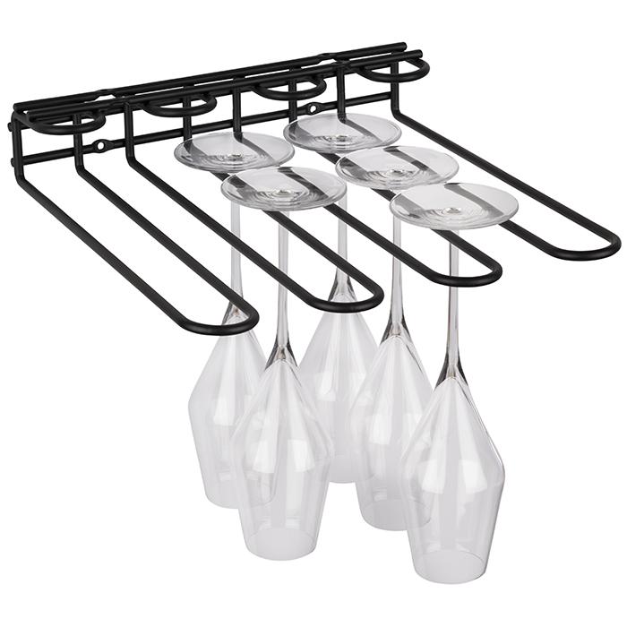 Glass rail Black 32 x 29.5 cm