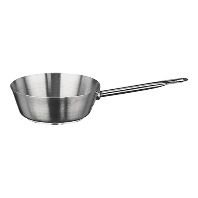 Sauteuse stainless steel 18 cm conical