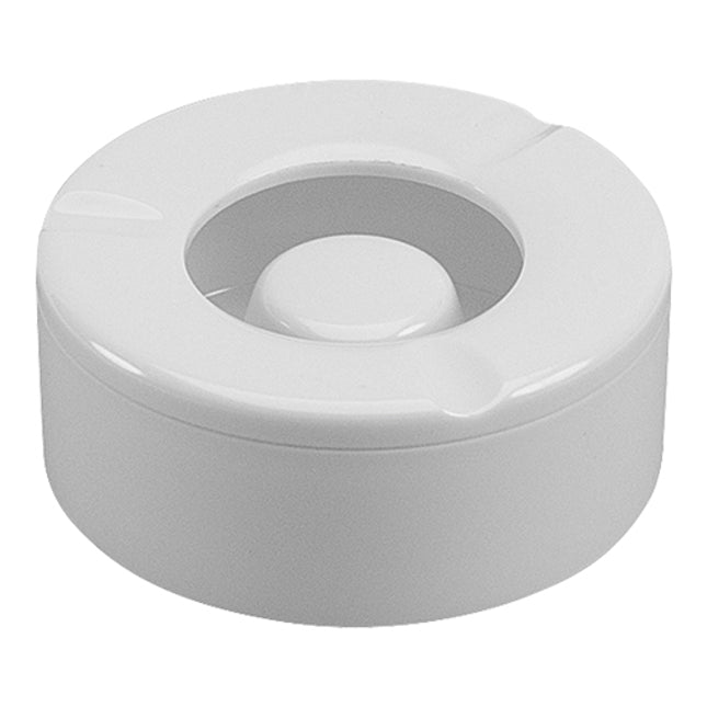 Patio ashtray Melamine White