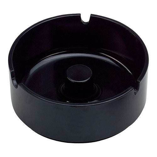 Ashtray Melamine 10 cm Black