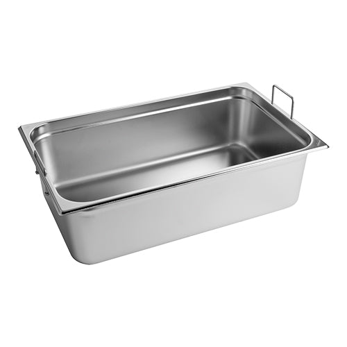 GN Container Stainless Steel 1/1 GN-150 W/Handles