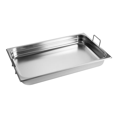 GN Container Stainless Steel 1/1 GN-065 W/Handles