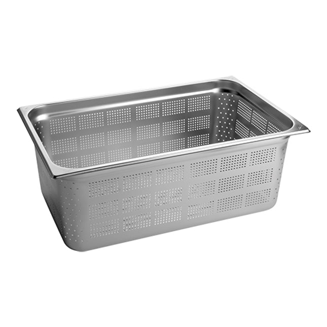 GN Container Stainless Steel 1/1 GN-200 Perfor.