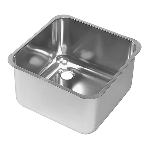 Stainless steel weld-in sink 40*40*25 cm