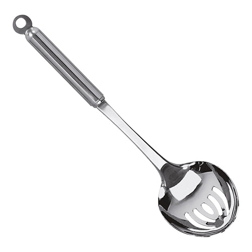 Serving spoon Perf. Stainless steel 26 cm H