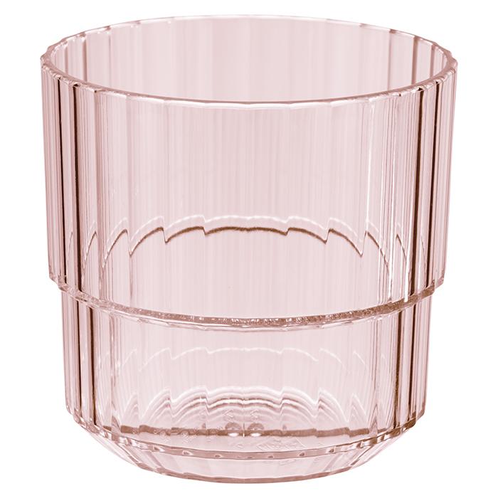 Drinking Cup Linea Light Pink 220 ml 48/box