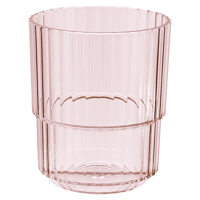 Drinking Cup Linea Light Pink 300 ml 48/box