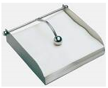 Napkin Holder 17*17 cm, h: 5 cm OUTLET