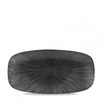 Studio Agano Black Chefs Oblong Plate 29,8x15,3cm 12/box