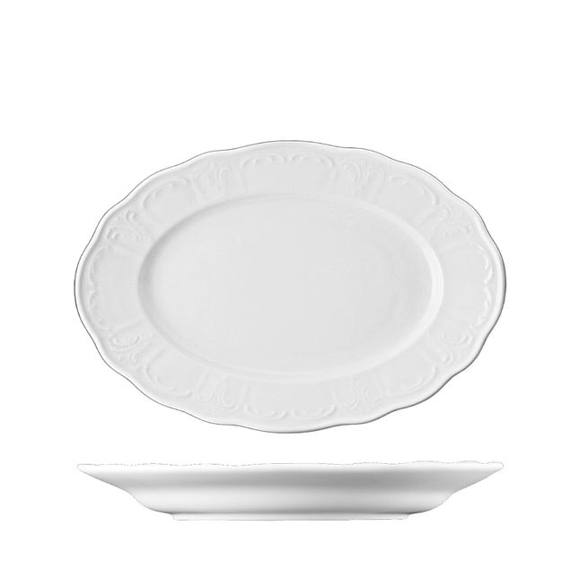 Bellevue Schaal Ovaal Ø 32 cm.