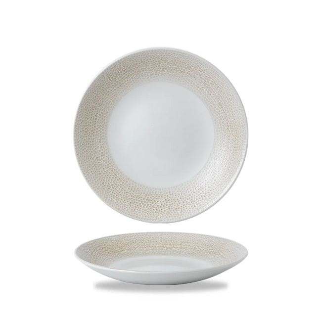 Isla Spinwash Sand Deep Coupe Plate 25.5cm 12/box