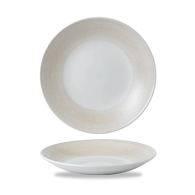 Isla Spinwash Sand Deep Coupe Plate 28.1cm 12/box