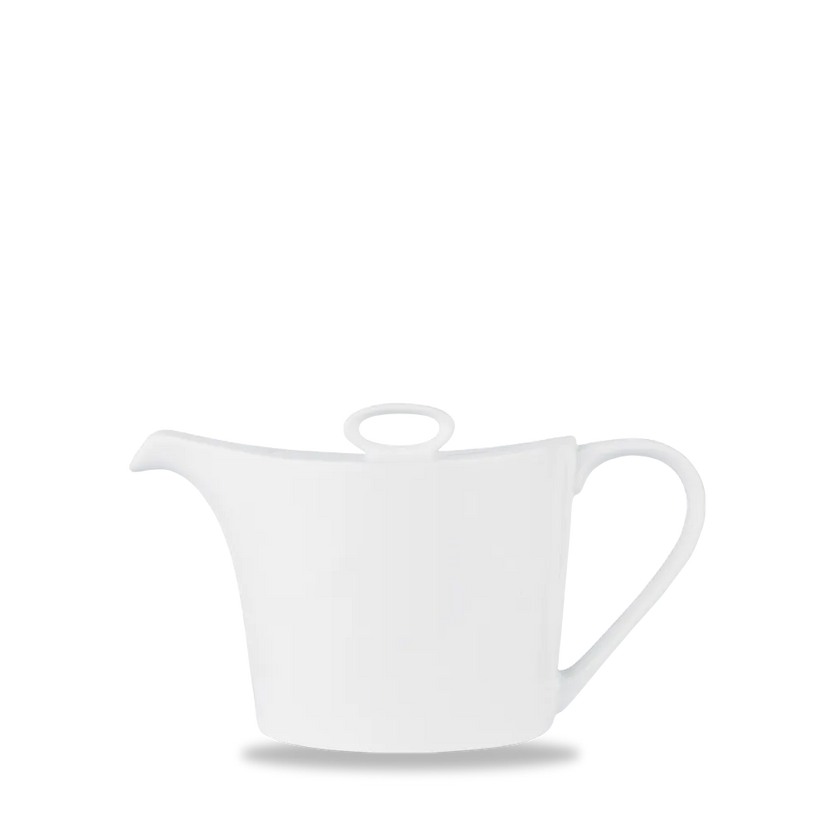 Alc Ambience White Oval Teapot 15Oz 6/box