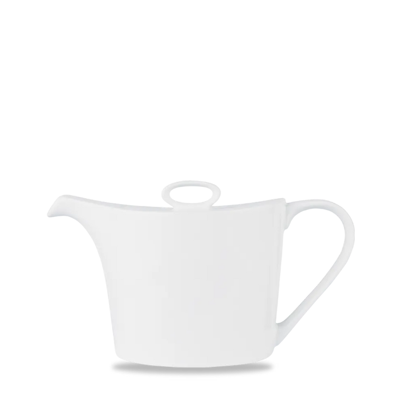 Alc Ambience White Oval Teapot 25Oz 6/box