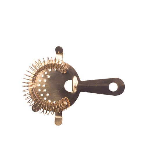 APS strainer gold plated with 4 prongs