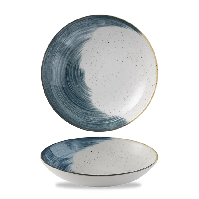 Stonecast Accents Blueberry Coupe Bowl 12/box